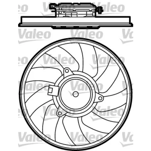 Ventilátor chladenia motora VALEO 696030