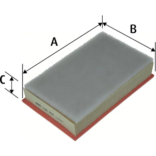 Vzduchový filter VALEO 728707