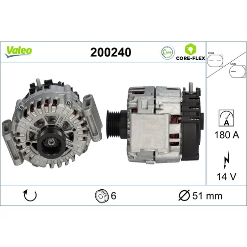 Alternátor VALEO 200240