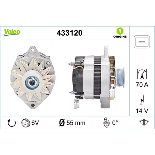 Alternátor VALEO 433120