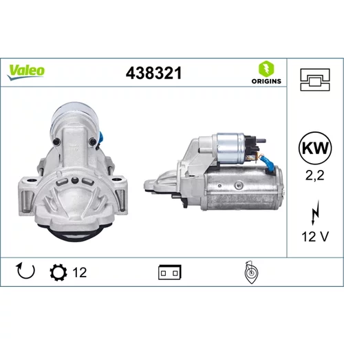 Štartér VALEO 438321