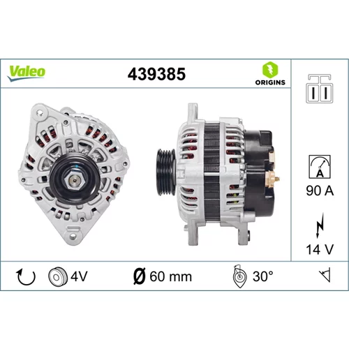 Alternátor VALEO 439385
