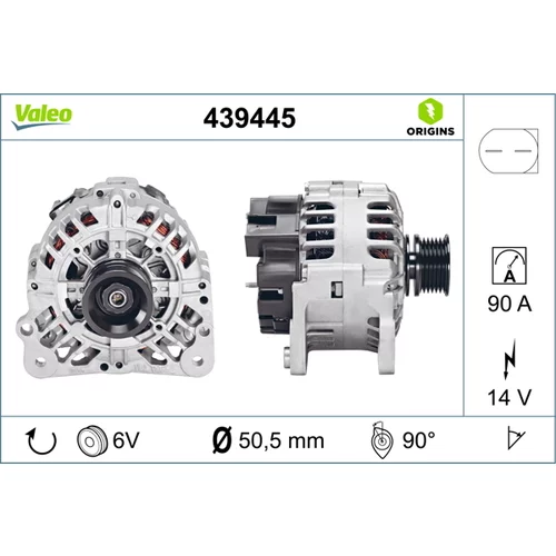 Alternátor VALEO 439445
