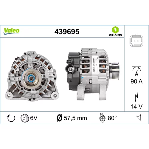 Alternátor VALEO 439695