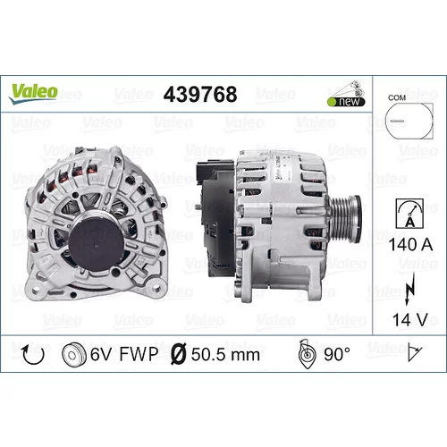 Alternátor VALEO 439768