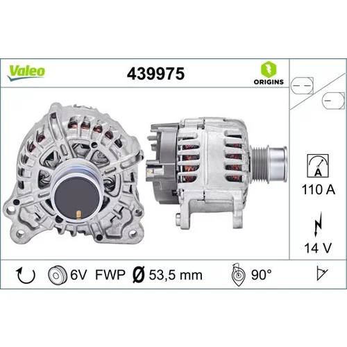 Alternátor VALEO 439975
