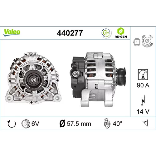 Alternátor VALEO 440277