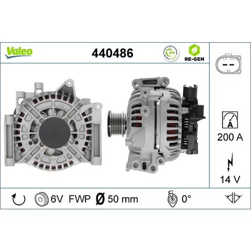 Alternátor VALEO 440486