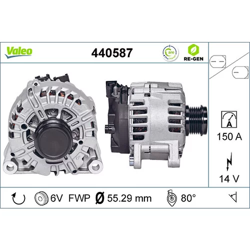 Alternátor VALEO 440587