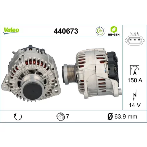 Alternátor VALEO 440673