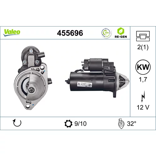 Štartér VALEO 455696