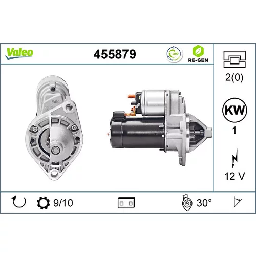 Štartér VALEO 455879
