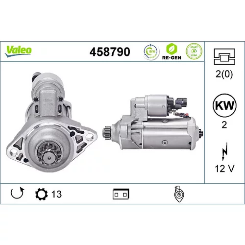 Štartér VALEO 458790