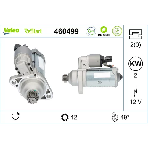 Štartér VALEO 460499