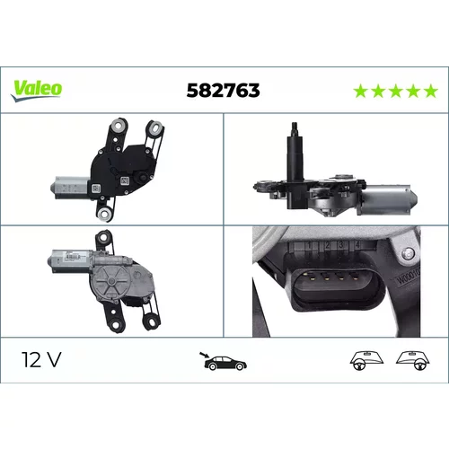 Motor stieračov VALEO 582763