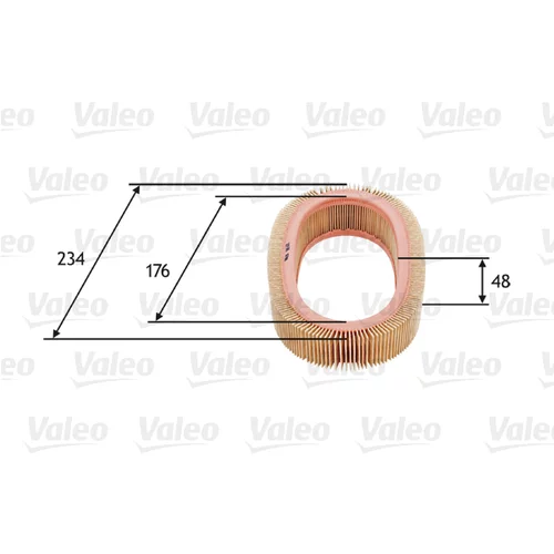 Vzduchový filter VALEO 585671