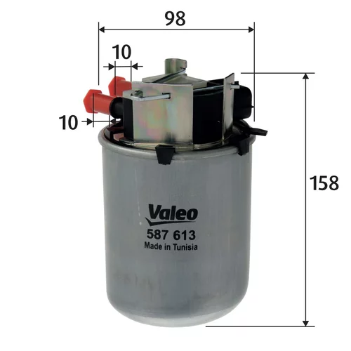 Palivový filter VALEO 587613