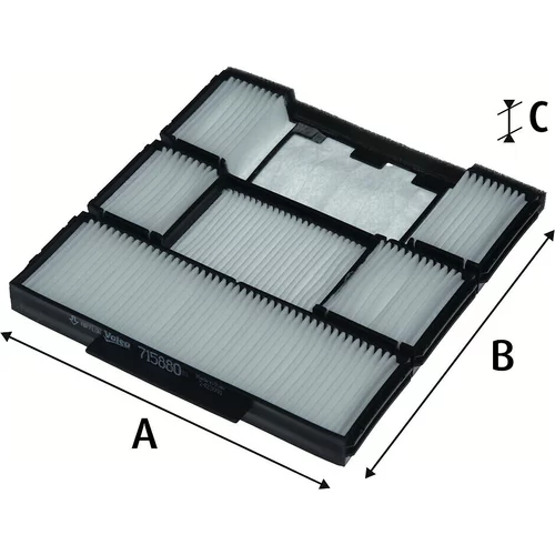 Filter vnútorného priestoru VALEO 715880