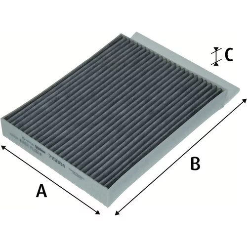 Filter vnútorného priestoru VALEO 715884