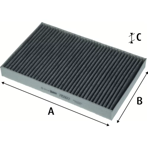 Filter vnútorného priestoru VALEO 715927