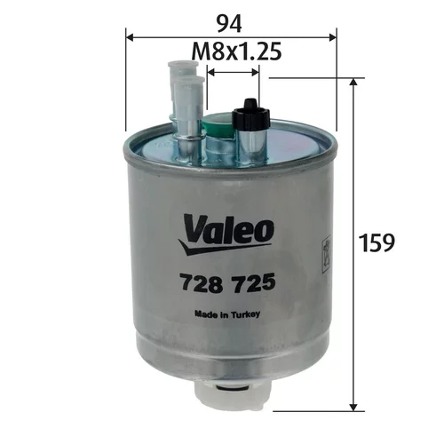 Palivový filter VALEO 728725