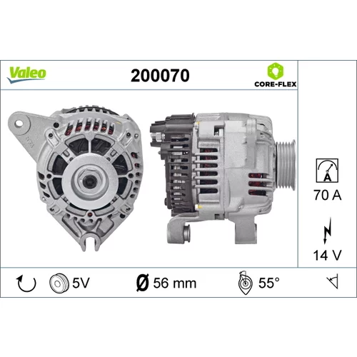 Alternátor VALEO 200070