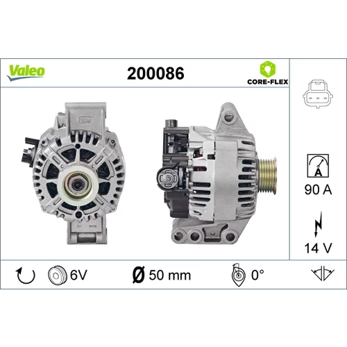 Alternátor VALEO 200086