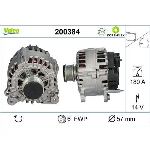 Alternátor VALEO 200384
