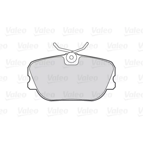 Sada brzdových platničiek kotúčovej brzdy 301241 /VALEO/ - obr. 1