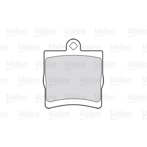 Sada brzdových platničiek kotúčovej brzdy 301444 /VALEO/ - obr. 1