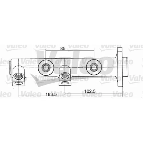 Hlavný brzdový valec VALEO 350471
