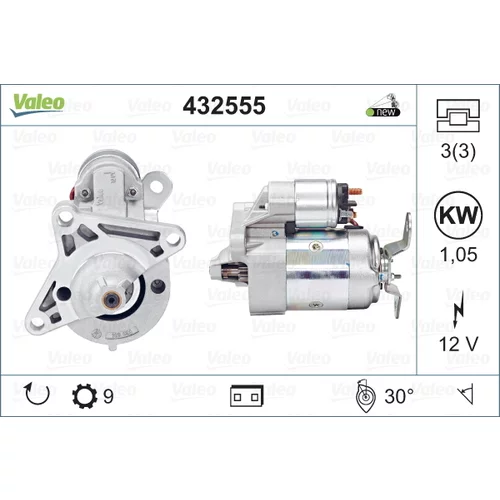 Štartér VALEO 432555
