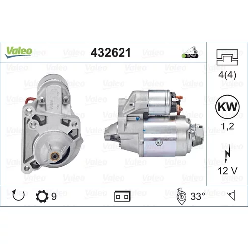 Štartér VALEO 432621