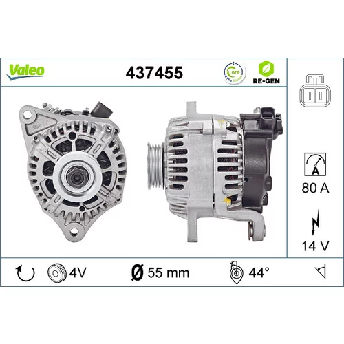 Alternátor VALEO 437455