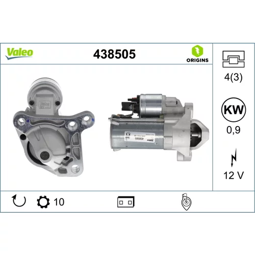 Štartér VALEO 438505