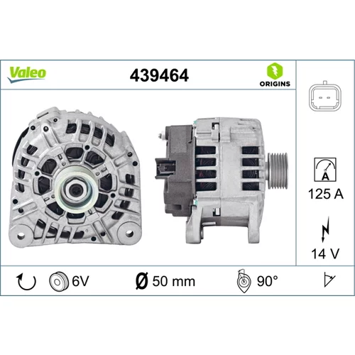Alternátor 439464 /VALEO/