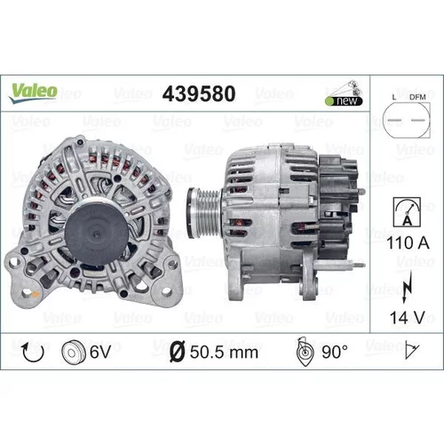 Alternátor VALEO 439580