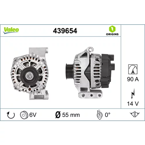 Alternátor VALEO 439654