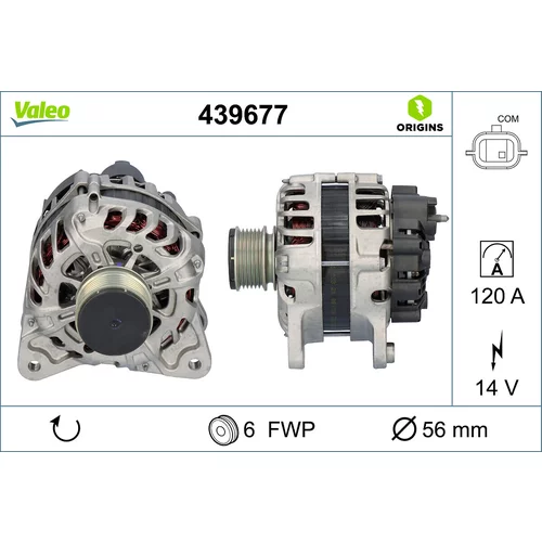 Alternátor VALEO 439677