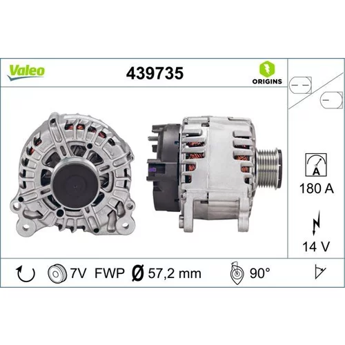 Alternátor VALEO 439735