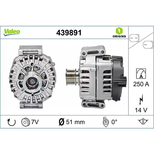 Alternátor VALEO 439891
