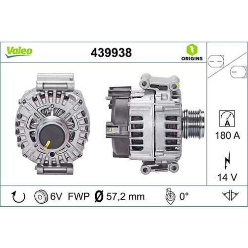 Alternátor VALEO 439938
