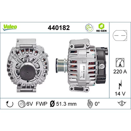 Alternátor VALEO 440182