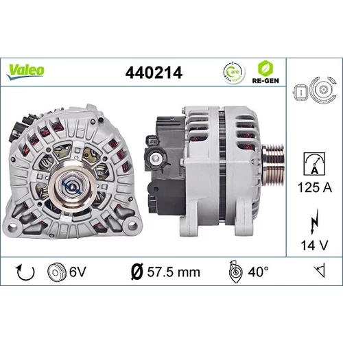 Alternátor VALEO 440214