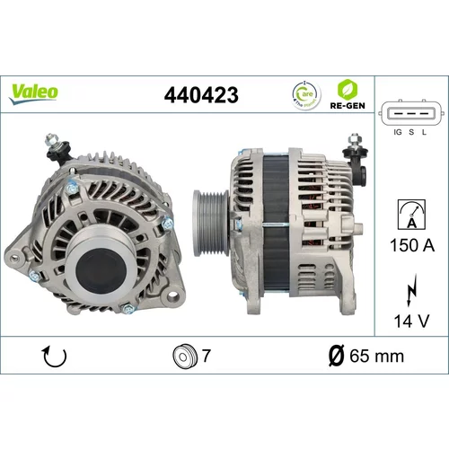 Alternátor 440423 /VALEO/