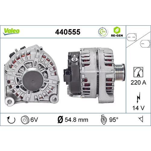 Alternátor VALEO 440555
