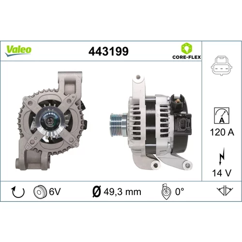 Alternátor VALEO 443199