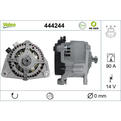 Alternátor VALEO 444244