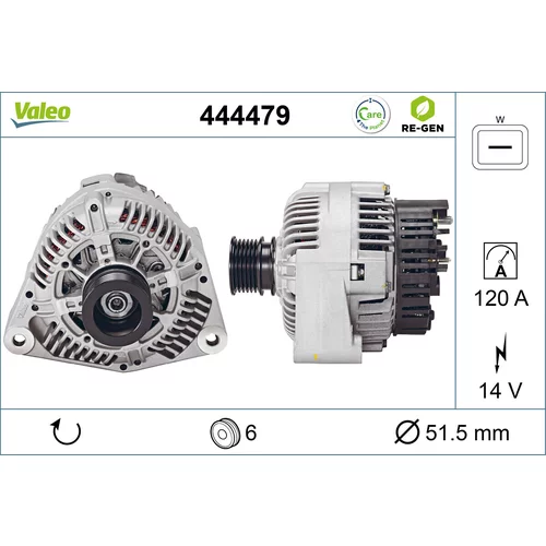 Alternátor VALEO 444479
