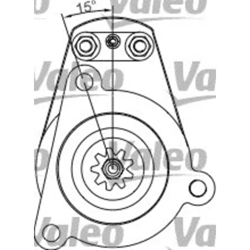 Štartér 455620 /VALEO/ - obr. 1